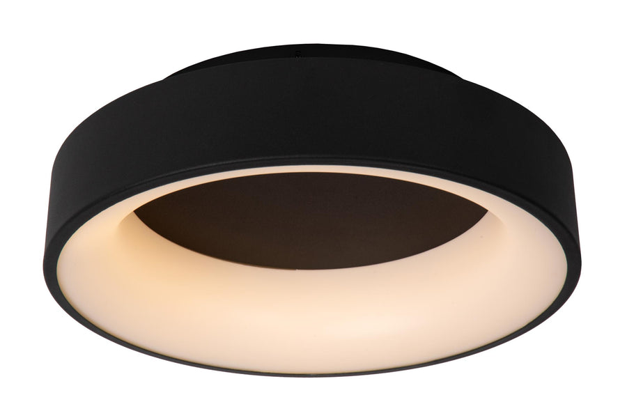 Lucide MIRAGE dimbare LED-plafondlamp Ø 38 cm, 22 W, zwart