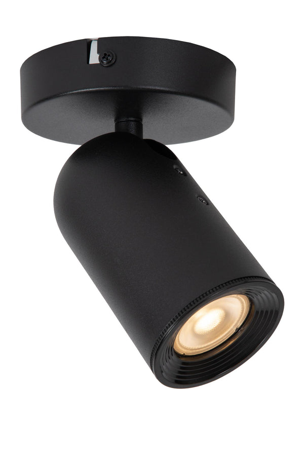 Lucide PUNCH plafondspot GU10, zwart