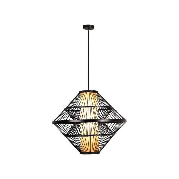 Lucide PASQUINO hanglamp Ø 60 cm, E27, zwart
