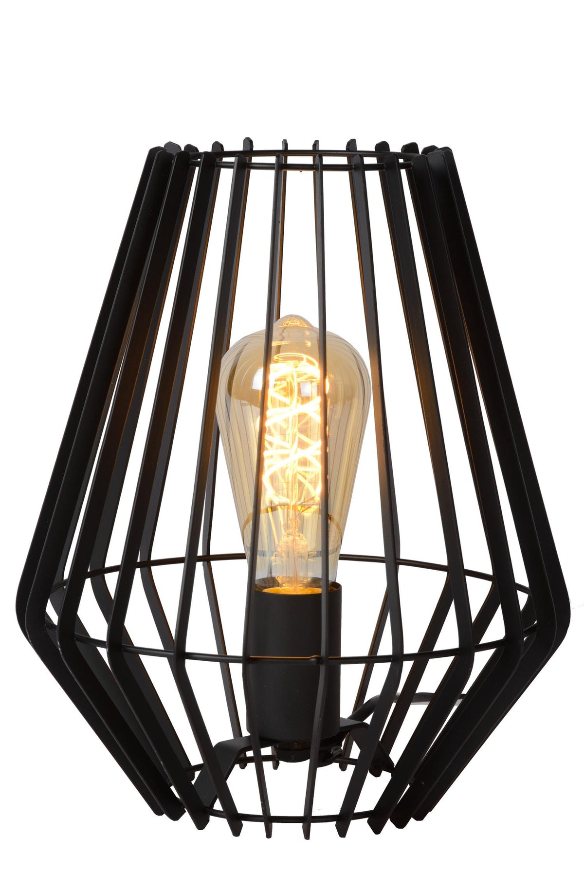 Lucide REDA tafellamp E27, zwart