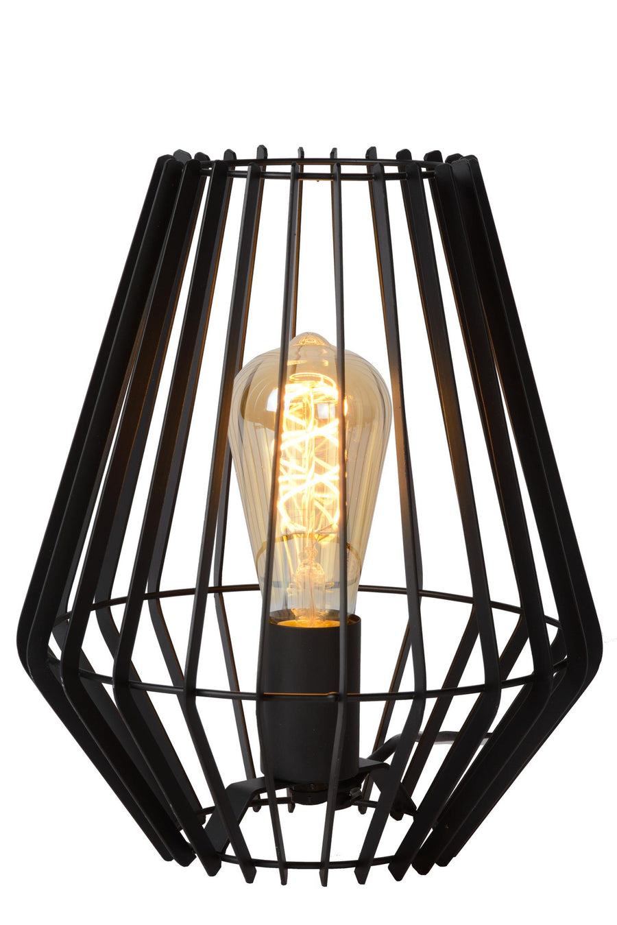 Lucide REDA tafellamp E27, zwart