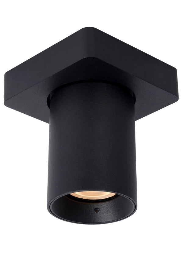 Lucide NIGEL dimbare LED-plafondspot GU10, 5 W, 2200–3000 K, zwart