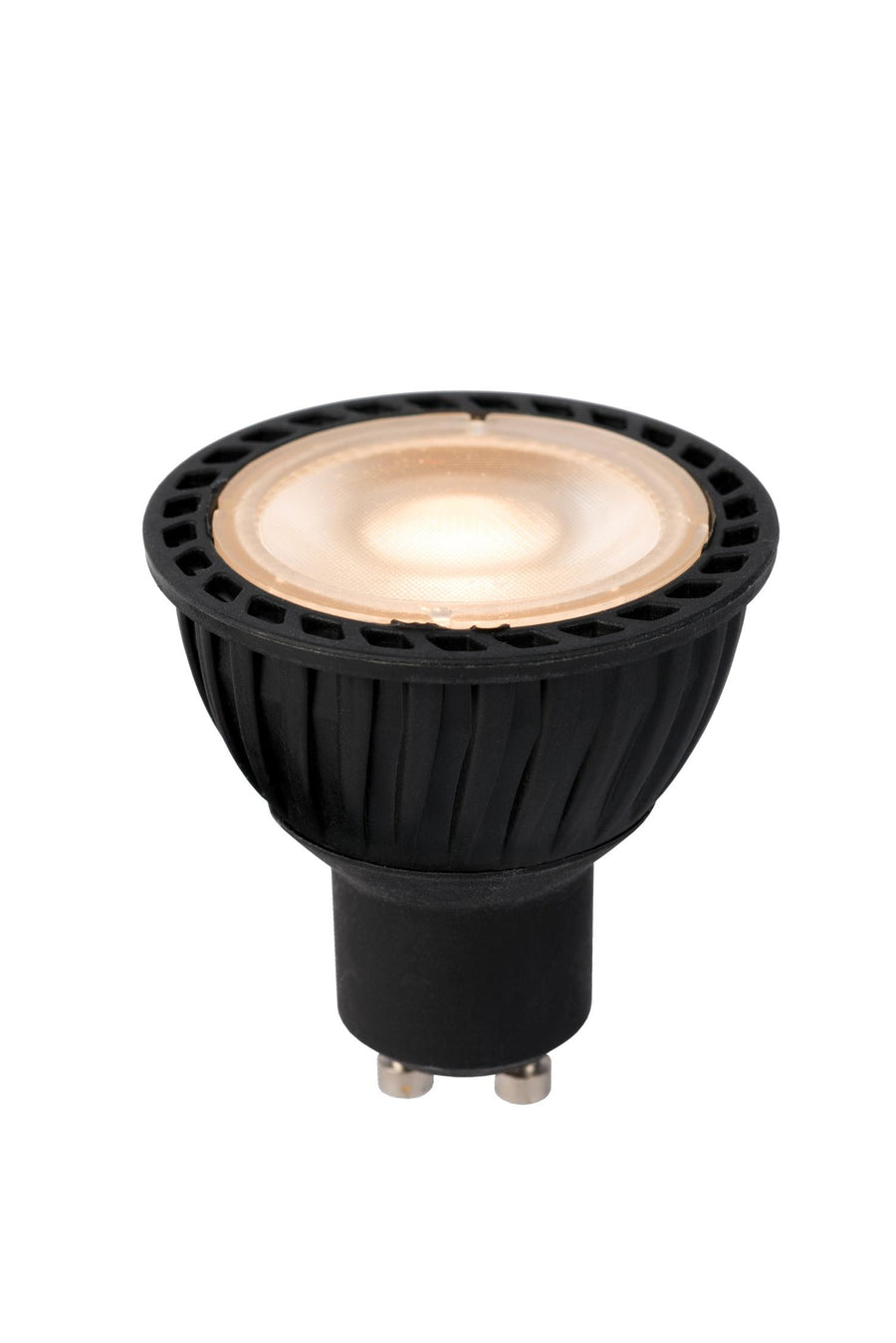 Lucide MR16 LED-lamp met dag-nachtsensor GU10 Ø 5 cm, 5 W, 2700 K, zwart