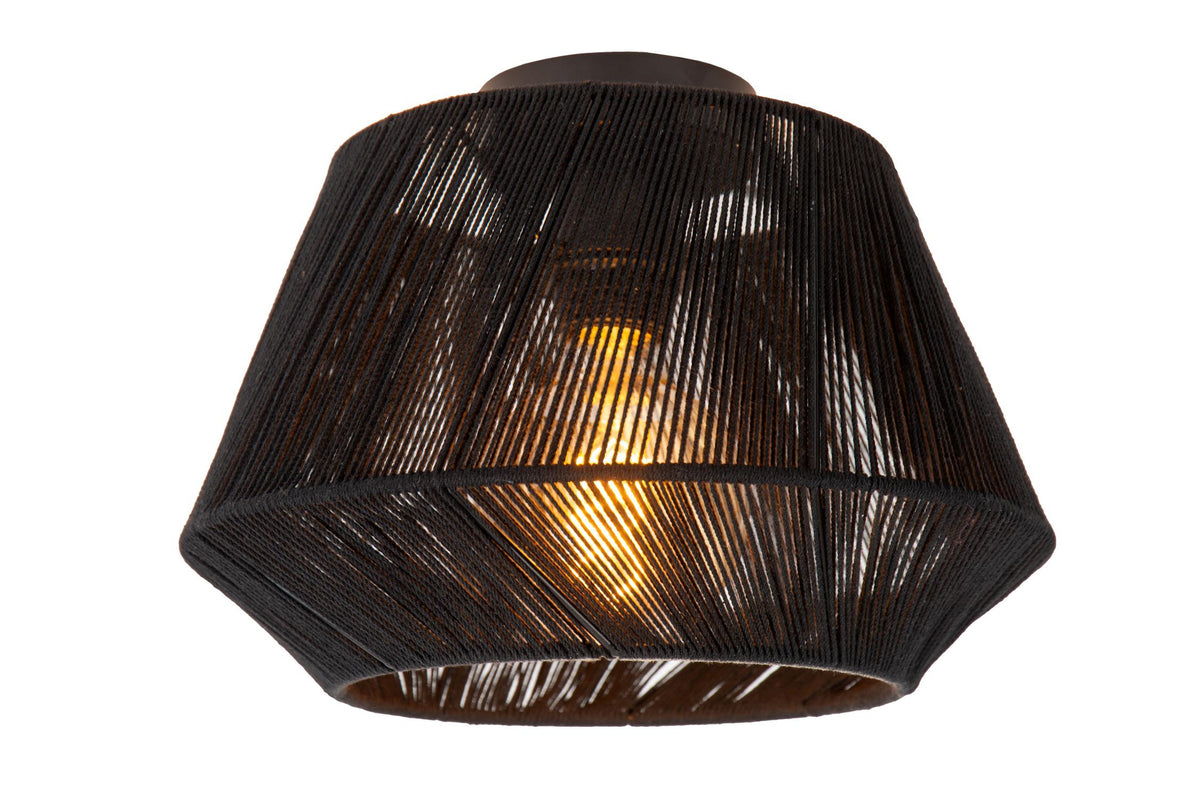 Lucide JESSICA plafondlamp Ø 30 cm, E27, zwart