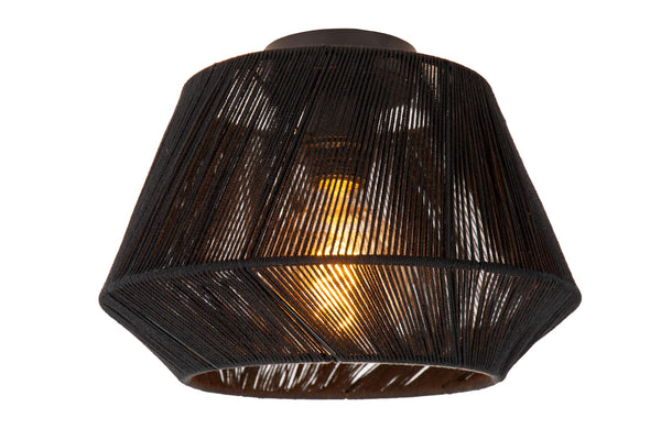 Lucide JESSICA plafondlamp Ø 30 cm, E27, zwart