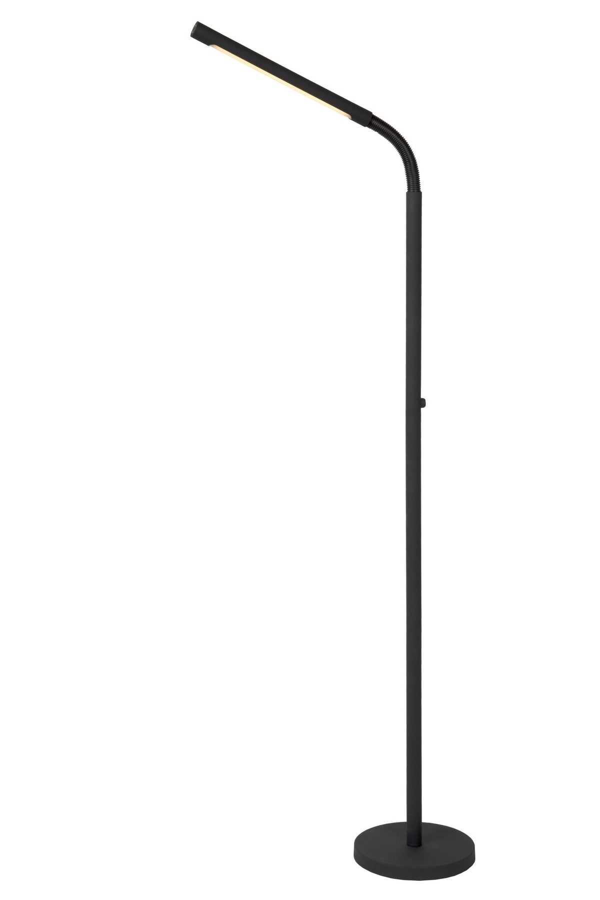 Lucide GILLY oplaadbare LED-vloerlamp met dimfunctie, 6 W, zwart