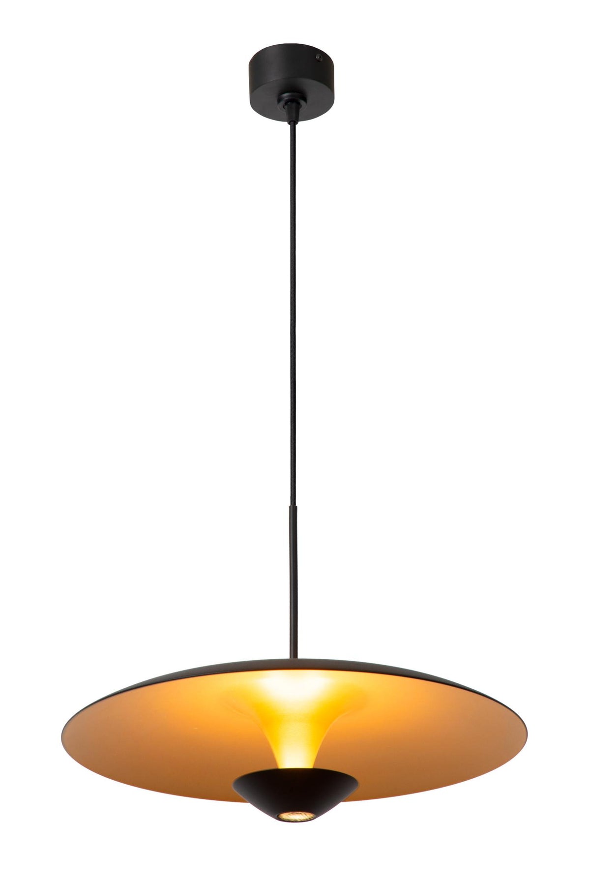 Lucide KENNETH dimbare LED-hanglamp Ø 40 cm, 12 W, zwart