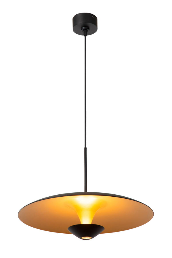 Lucide KENNETH dimbare LED-hanglamp Ø 40 cm, 12 W, zwart