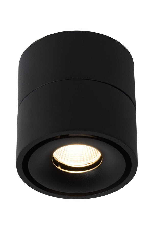Lucide YUMIKO dimbare LED-plafondspot Ø 7,8 cm, 10 W, zwart