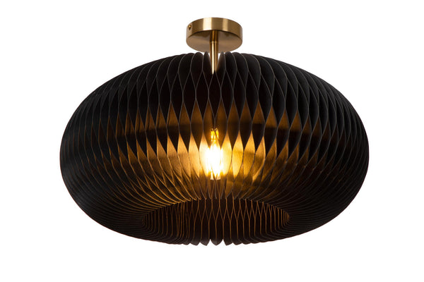 Lucide ARMONI plafondlamp Ø 52 cm, E27, zwart