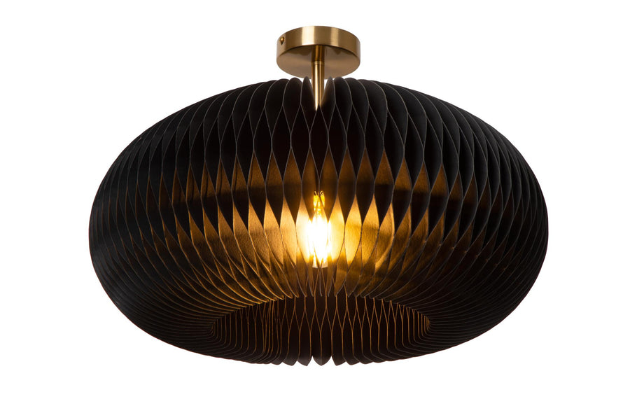 Lucide ARMONI plafondlamp Ø 52 cm, E27, zwart