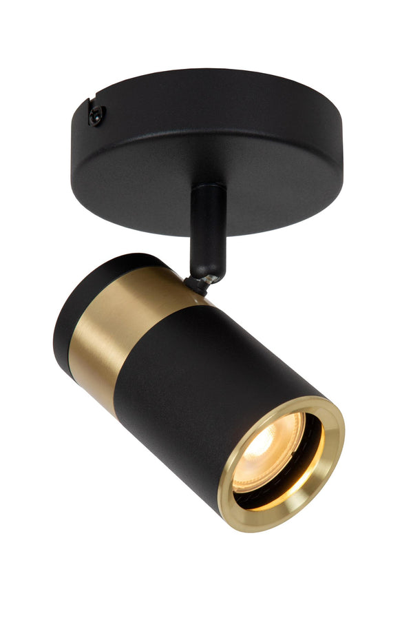 Lucide GORIK plafondspot GU10, zwart