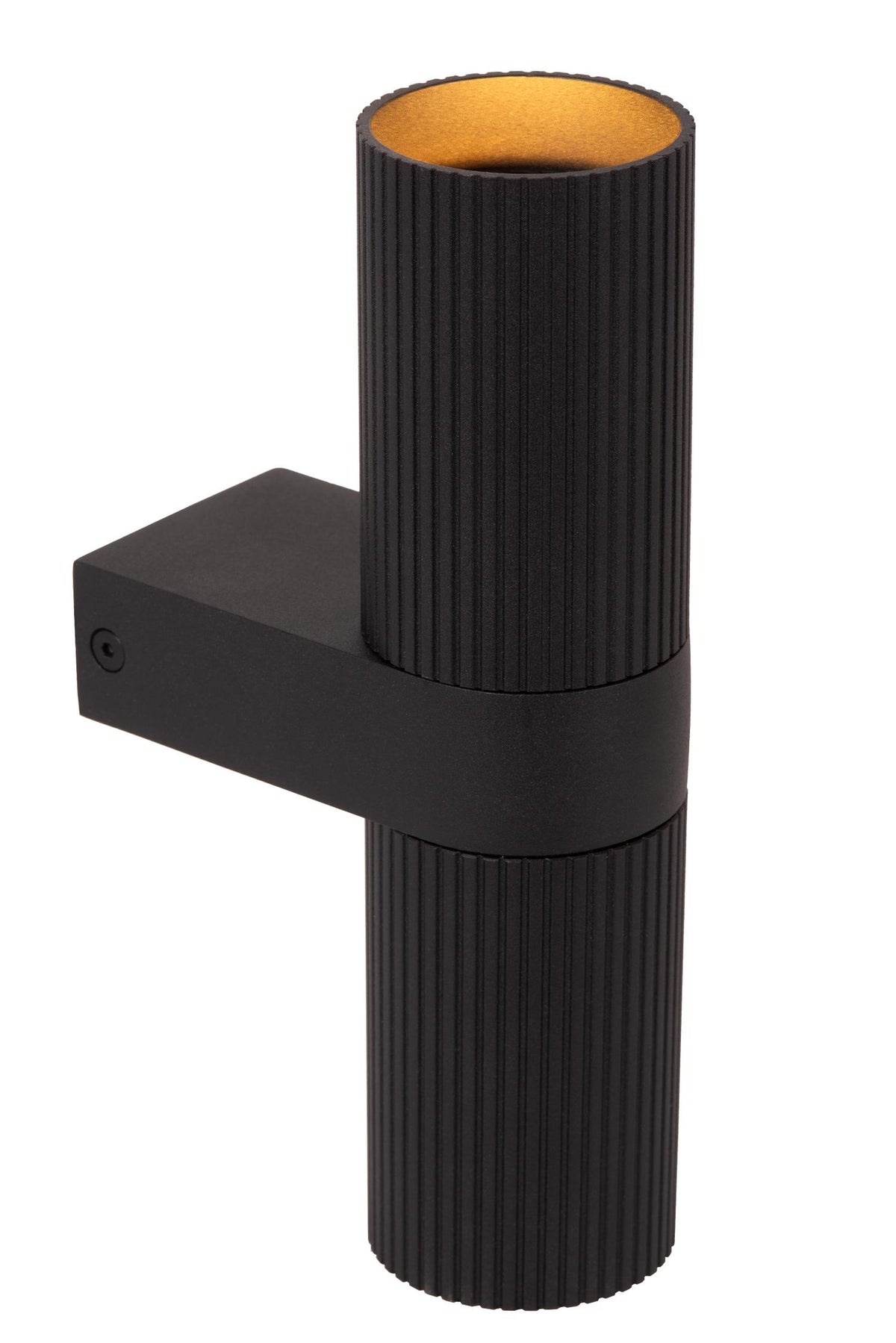 Lucide CLUBS wandspot 2 × GU10, zwart