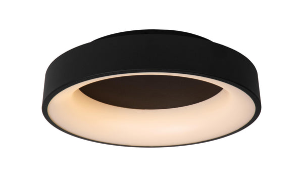 Lucide MIRAGE dimbare LED-plafondlamp Ø 45 cm, 33 W, zwart