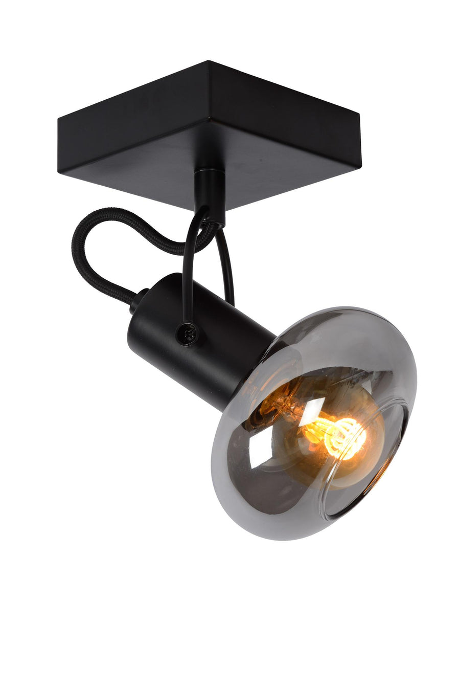 Lucide MADEE plafondspot E14, zwart