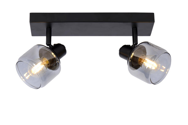Lucide BJORN plafondspot 2 × E14, zwart