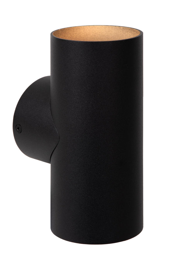Lucide BONDI wandspot 2 × GU10, zwart