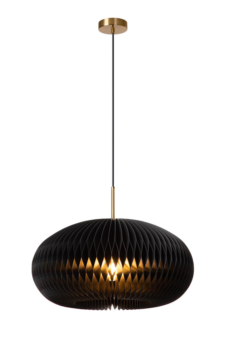 Lucide ARMONI hanglamp Ø 52 cm, E27, zwart