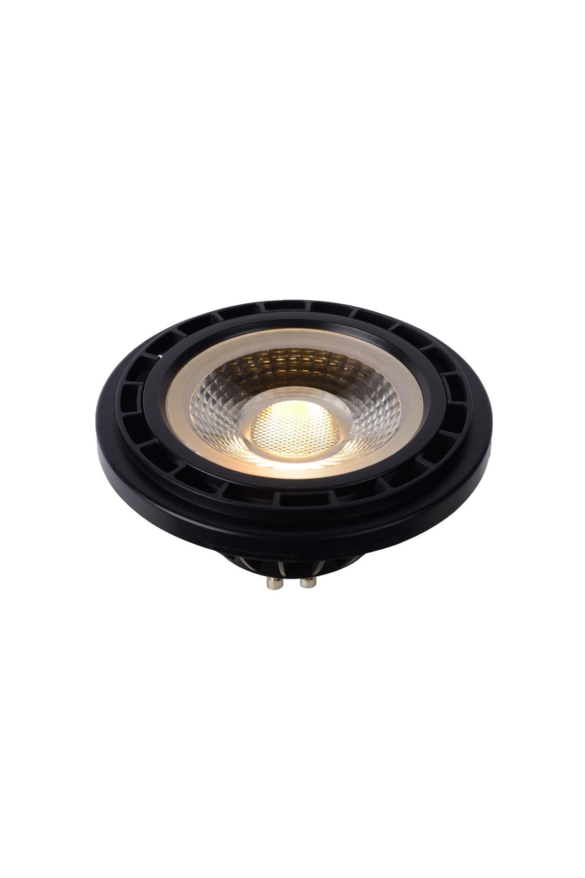 Lucide ES111 dimbare LED-lamp GU10 Ø 11 cm, 12 W, 2200–3000 K, zwart