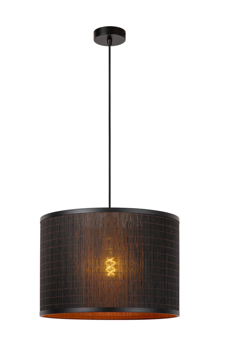 Lucide TAGALOG hanglamp Ø 40 cm, E27, zwart