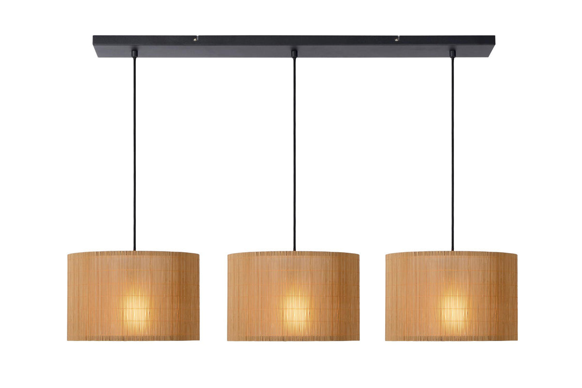 Lucide MAGIUS hanglamp 3 × E27, naturel
