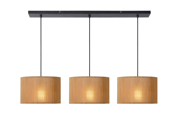 Lucide MAGIUS hanglamp 3 × E27, naturel
