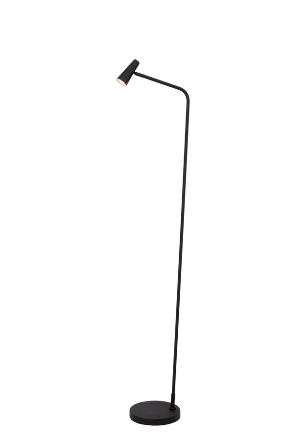 Lucide STIRLING oplaadbare LED-vloerlamp met 3 dimstanden, 3 W, zwart