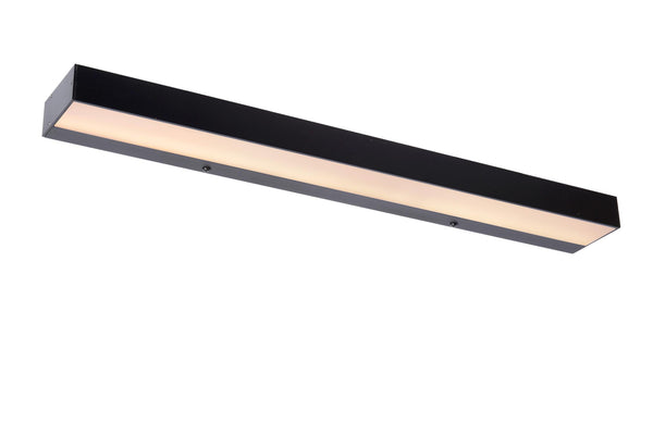 Lucide ALEXA LED-wandlamp voor de badkamer 8 W, IP44, zwart