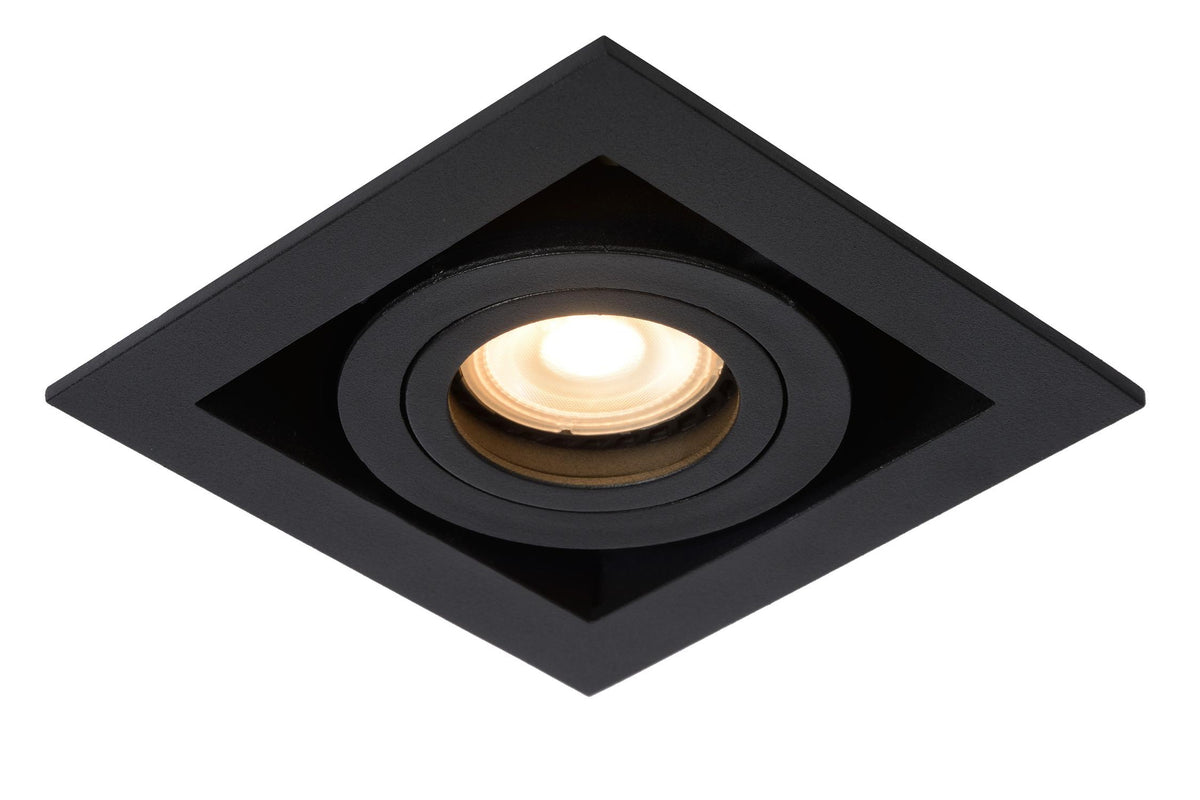 Lucide CHIMNEY inbouwspot GU10, zwart