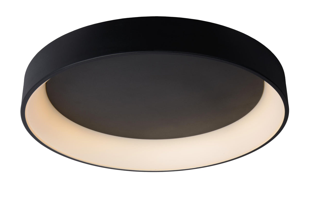 Lucide TALOWE LED dimbare LED-plafondlamp Ø 80 cm, 80 W, zwart