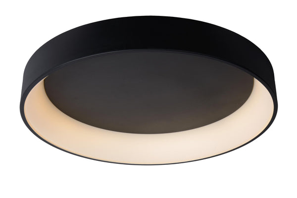 Lucide TALOWE LED dimbare LED-plafondlamp Ø 80 cm, 80 W, zwart