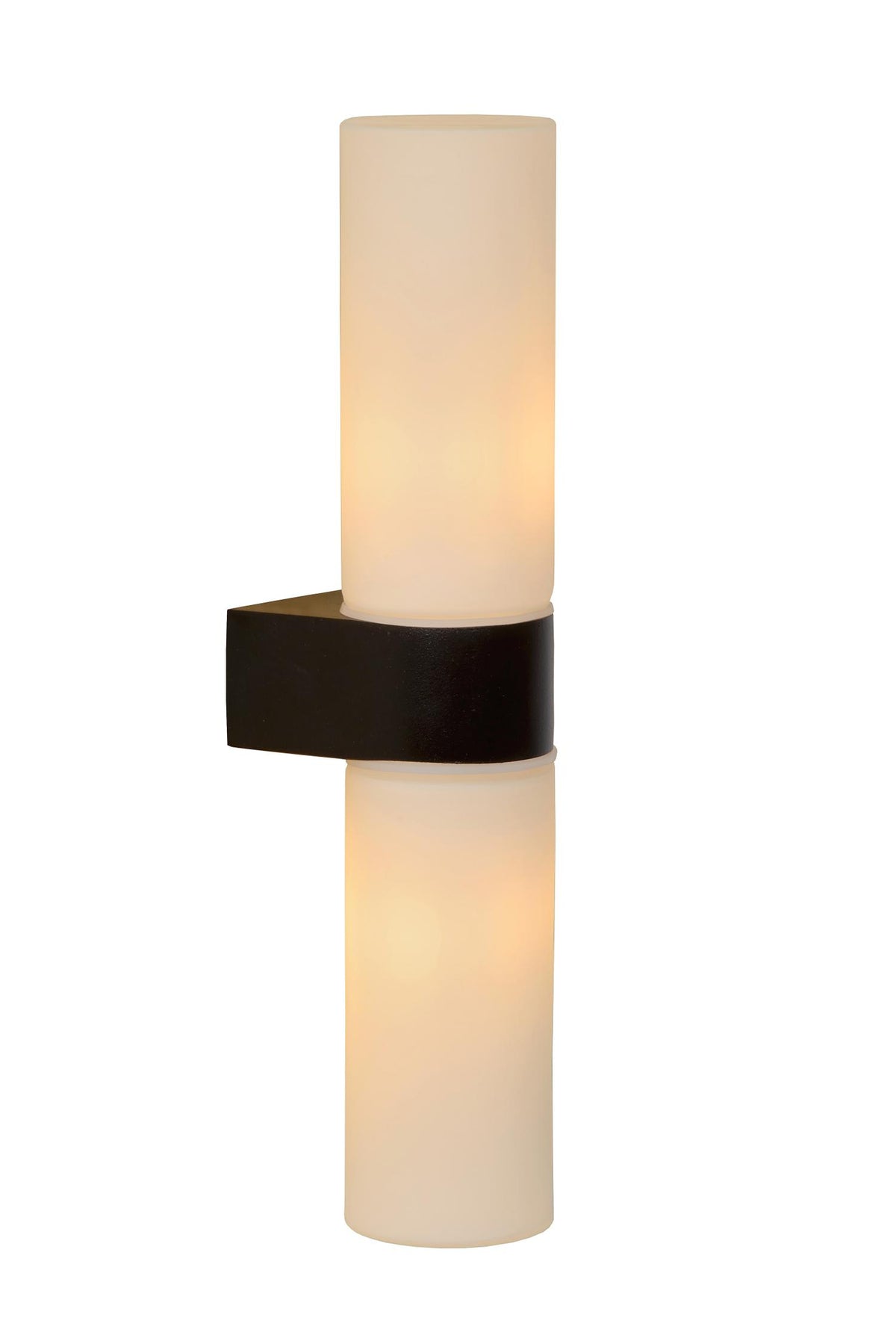 Lucide JESSE wandlamp voor de badkamer 2 × G9, IP44, zwart