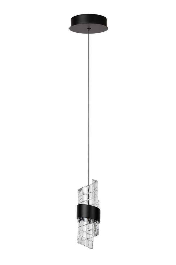 Lucide KLIGANDE LED-hanglamp Ø 13 cm, 9 W, zwart