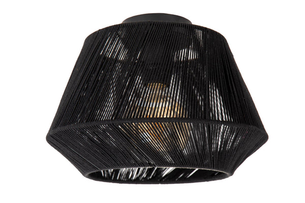 Lucide JESSICA plafondlamp Ø 30 cm, E27, zwart
