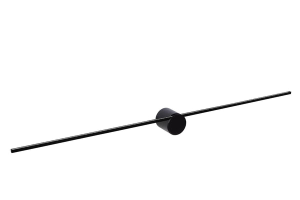 Lucide MIZAR LED-wandlamp voor de badkamer 11 W, IP44, zwart