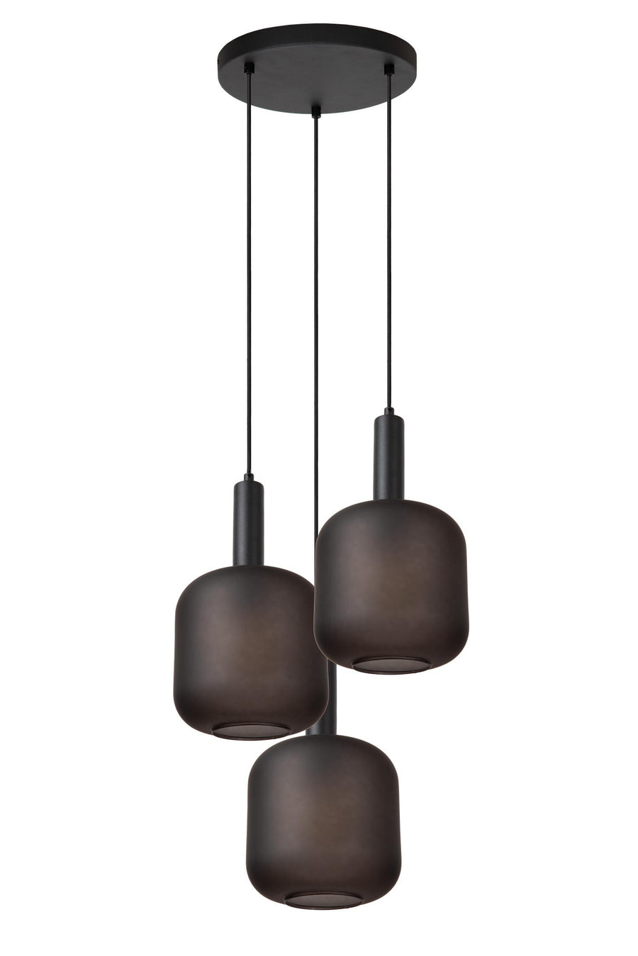 Lucide ELOISE hanglamp Ø 40 cm, 3 × E27, zwart