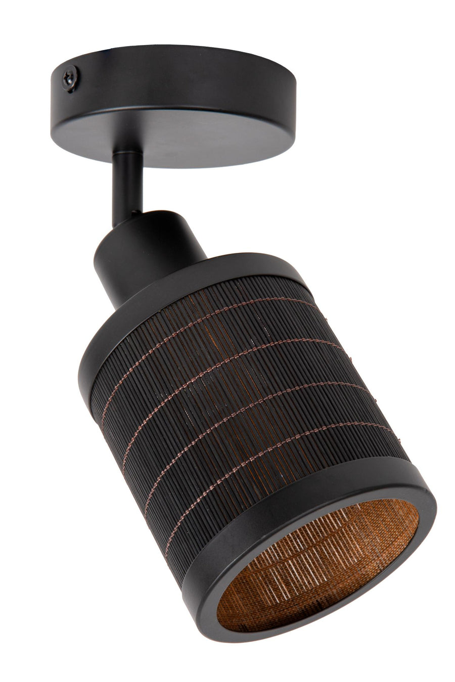 Lucide TAGALOG plafondspot Ø 10 cm, E27, zwart