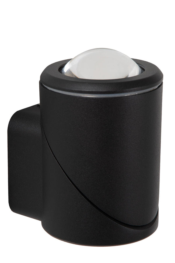 Lucide ERIN LED-wandspot voor binnen en buiten 5 W, IP65, zwart