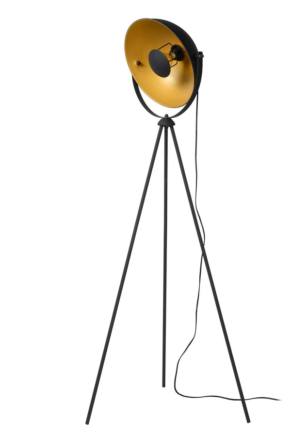 Lucide ALVARO vloerlamp E27, zwart