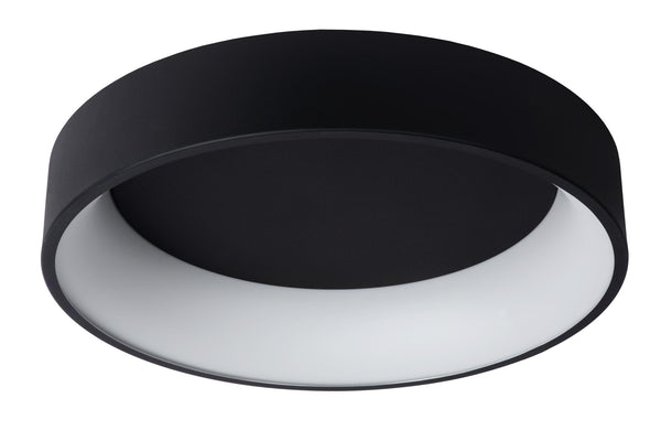 Lucide TALOWE LED dimbare LED-plafondlamp Ø 60 cm, 42 W, zwart