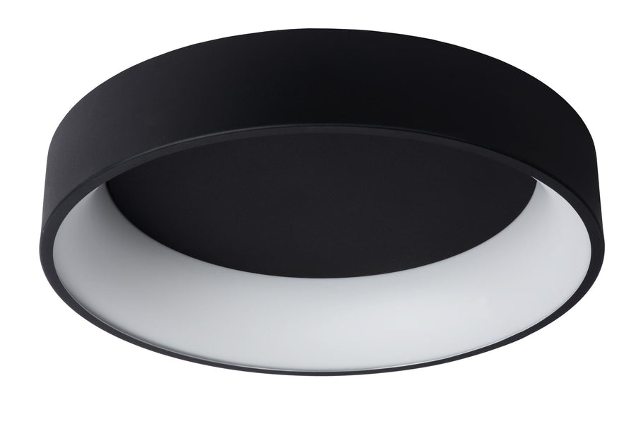 Lucide TALOWE LED dimbare LED-plafondlamp Ø 60 cm, 42 W, zwart