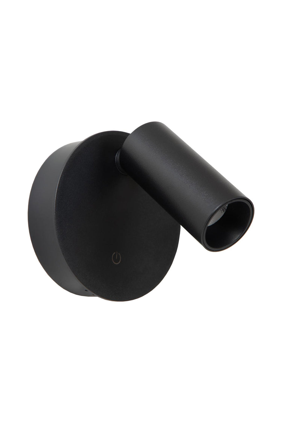 Lucide TONI oplaadbare LED-wandspot met dimfunctie, Ø 8,1 cm, 2 W, 2700–4000 K, zwart