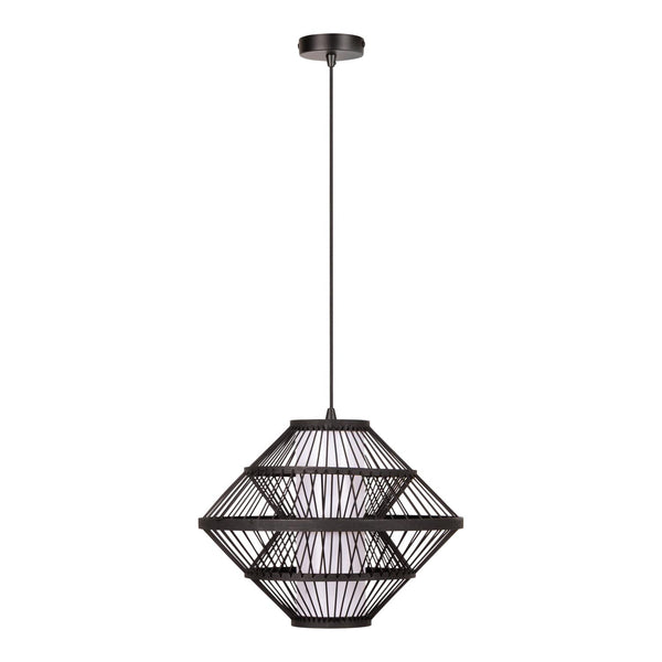 Lucide PASQUINO hanglamp Ø 40 cm, E27, zwart