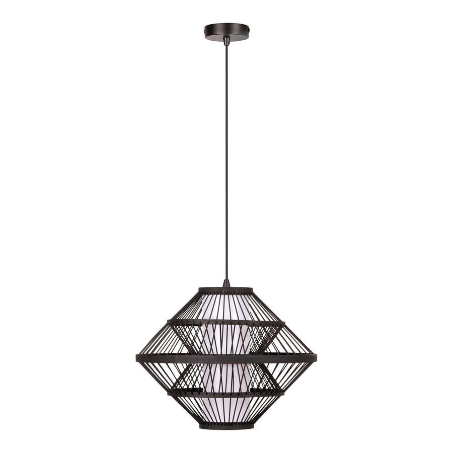 Lucide PASQUINO hanglamp Ø 40 cm, E27, zwart