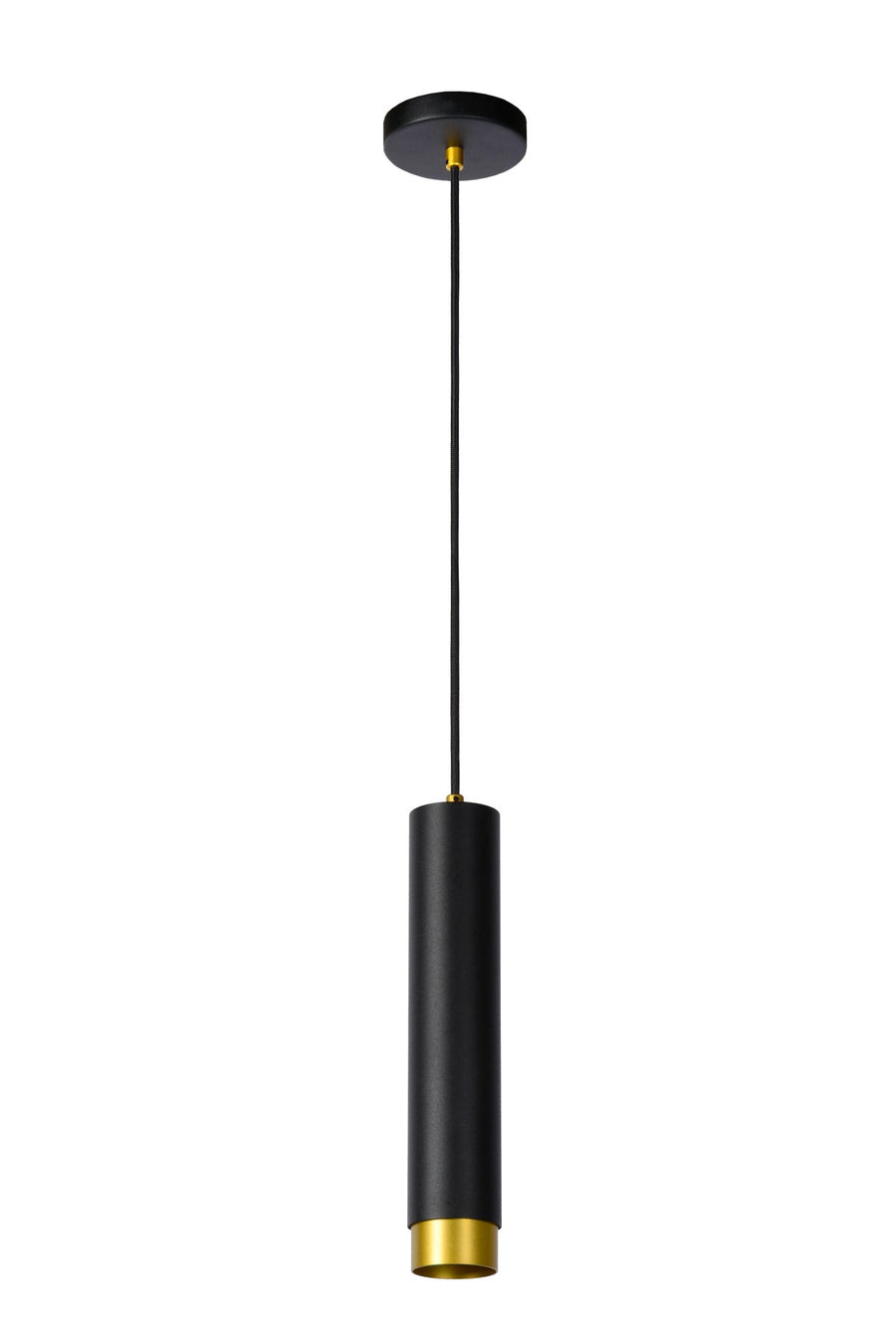 Lucide FLORIS hanglamp Ø 5,9 cm, GU10, zwart