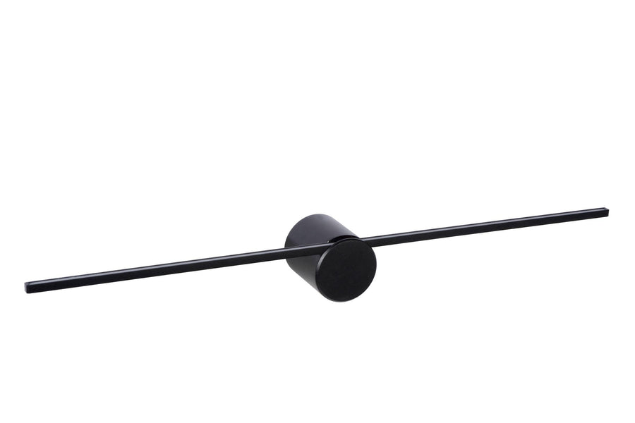 Lucide MIZAR LED-wandlamp voor de badkamer 6 W, IP44, zwart
