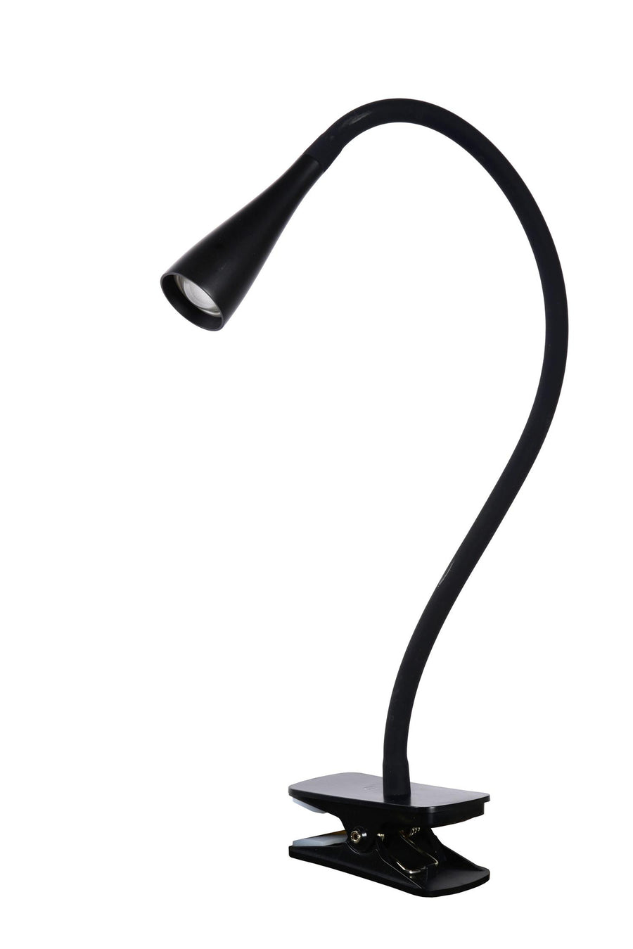 Lucide ZOZY dimbare LED-klemlamp met 3 dimstanden, 4 W, zwart