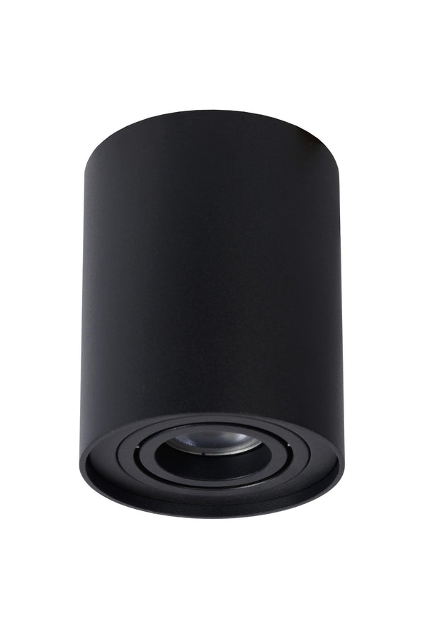 Lucide TUBE plafondspot Ø 9,6 cm, GU10, zwart