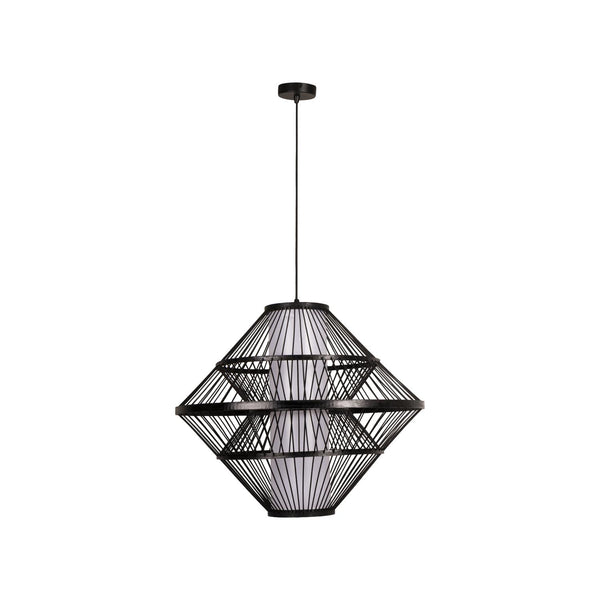 Lucide PASQUINO hanglamp Ø 60 cm, E27, zwart