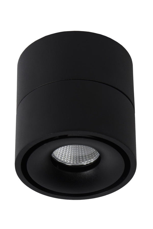 Lucide YUMIKO dimbare LED-plafondspot Ø 7,8 cm, 10 W, zwart